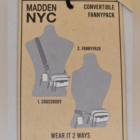 Madden NYC Convertible Crossbody/Fanny Pack - Picture 8 of 8